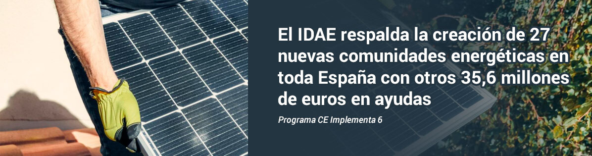 Imagen del artículo Nueva financiación de comunidades energéticas en toda España