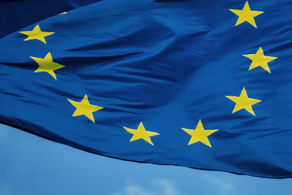 bandera de la unión europea