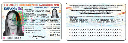 DNI de la gente de Mar