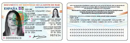 DNI de la gente de Mar