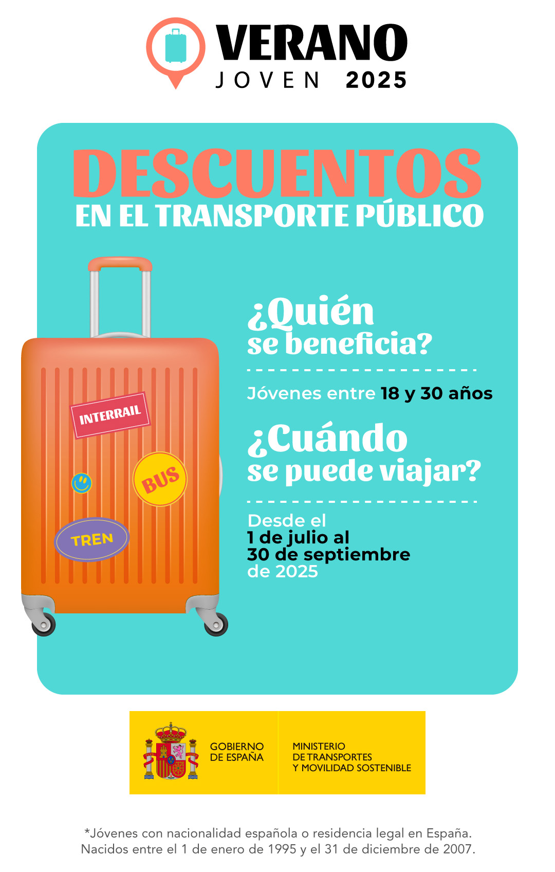 Descuentos en el transporte público